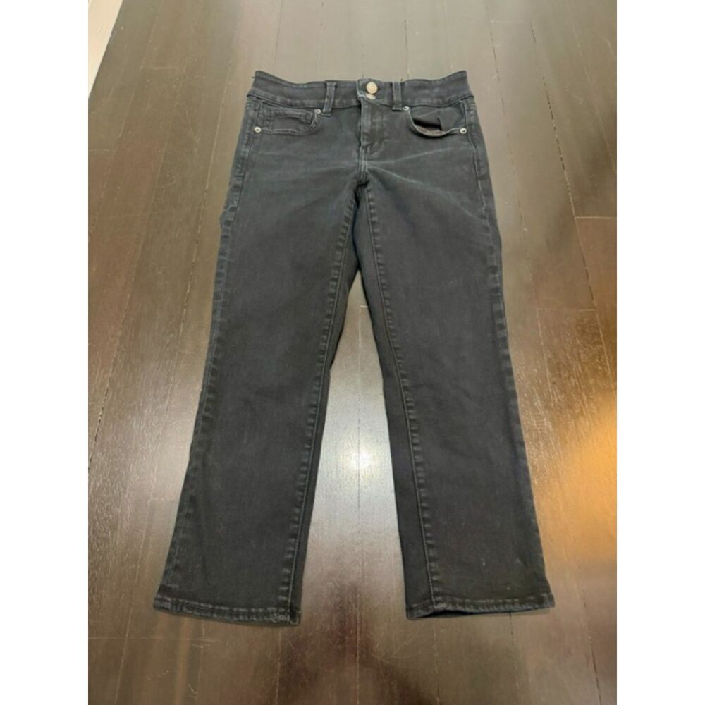 American Eagle Size 6 Short Black Jeans